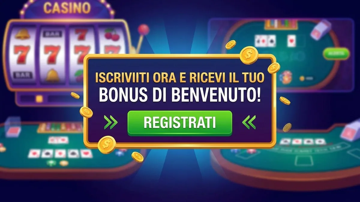 Registrazione con bonus